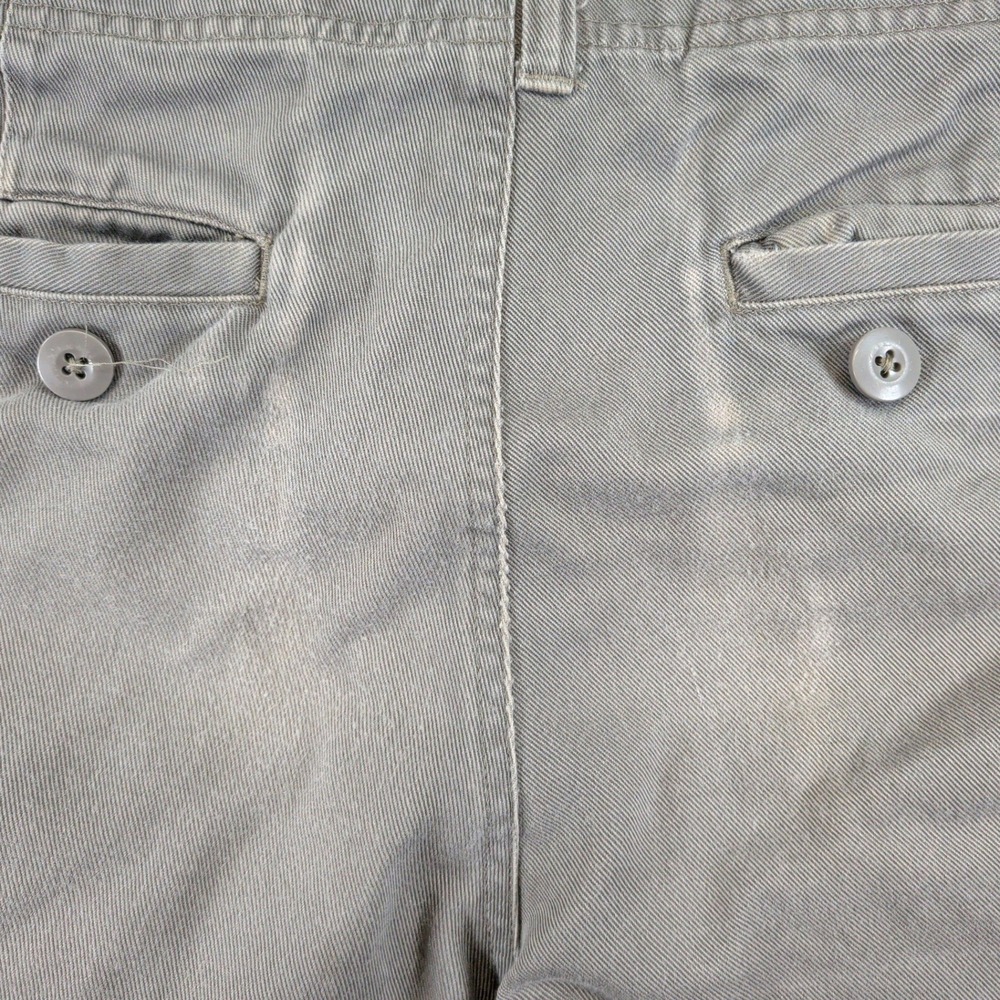 Patagonia Mens 34 Organic Cotton Cargo Pants Gray Gravel 55375 Fall 2008 Y2K - Picture 10 of 11